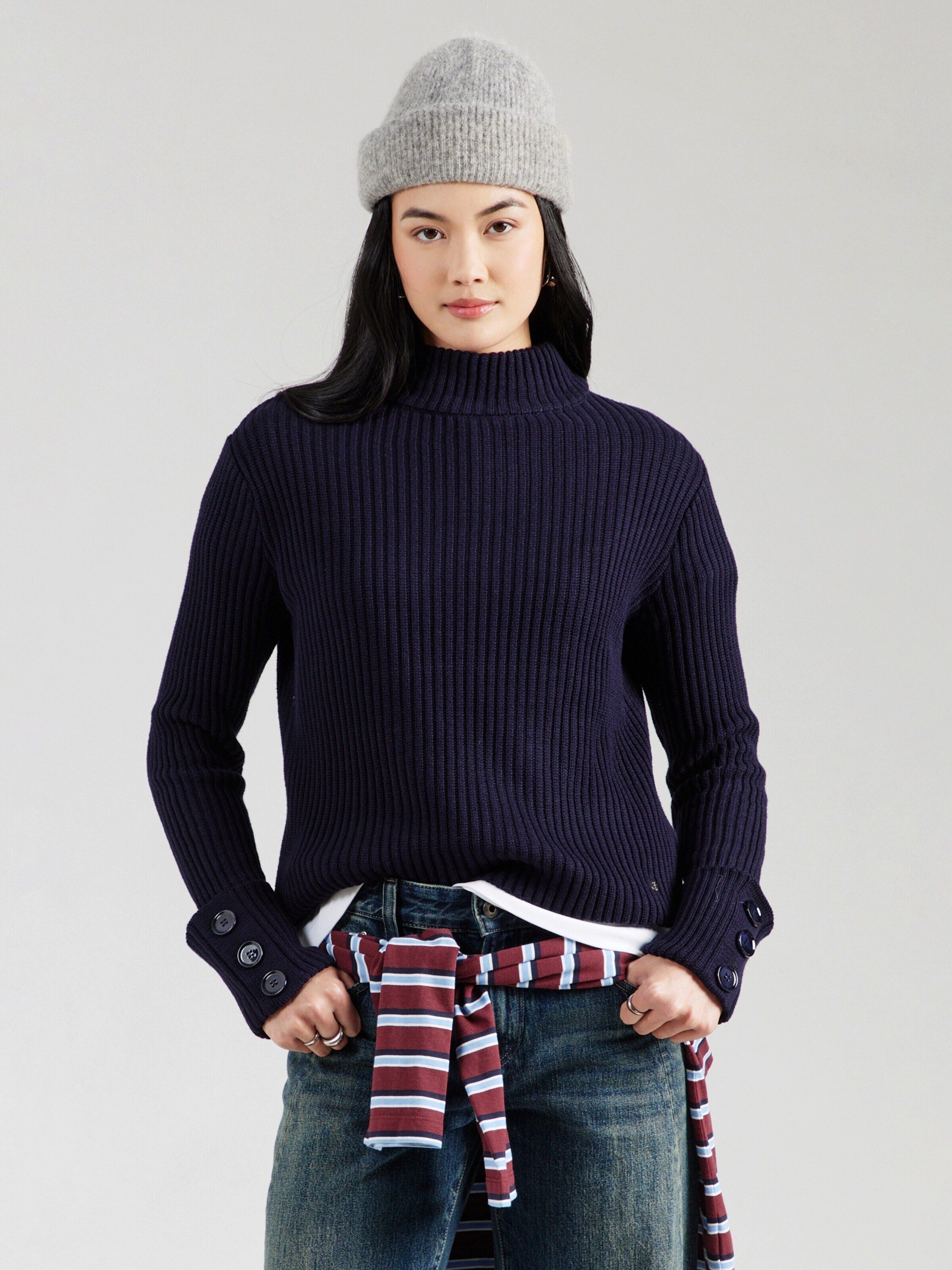 Monari Strickpullover (1-tlg) Plain/ohne Details