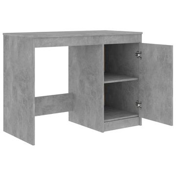 DOTMALL Schreibtisch Schreibtisch Hochglanz-Weiß 140x50x76 cm Holzwerkstoff