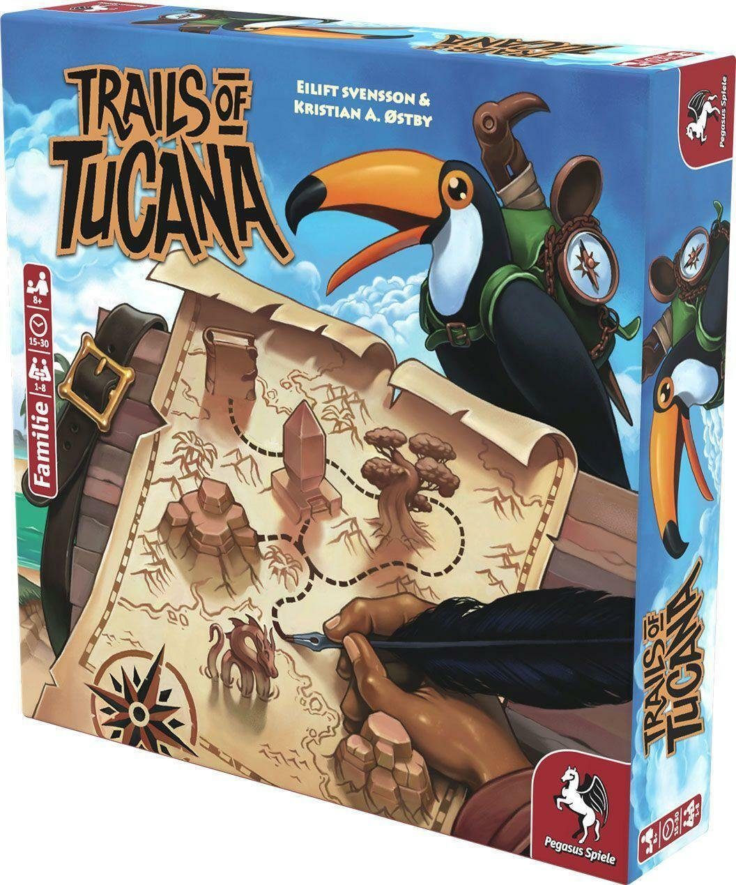 Pegasus Trails Spiele of Spiel, Tucana
