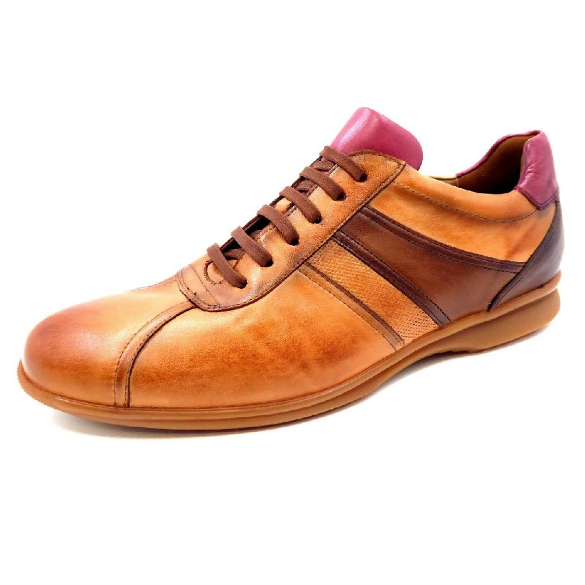 Sneaker für Herren in braun Schnürschuh