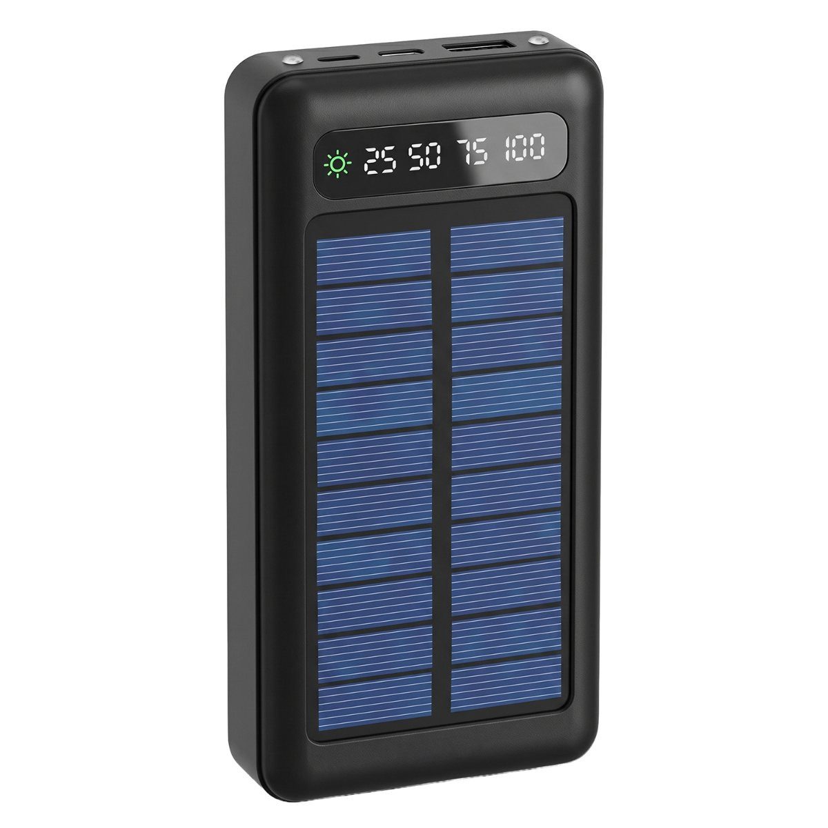Setty Setty Solar-Powerbank SLR-120 20000 mAh schwarz Powerbank