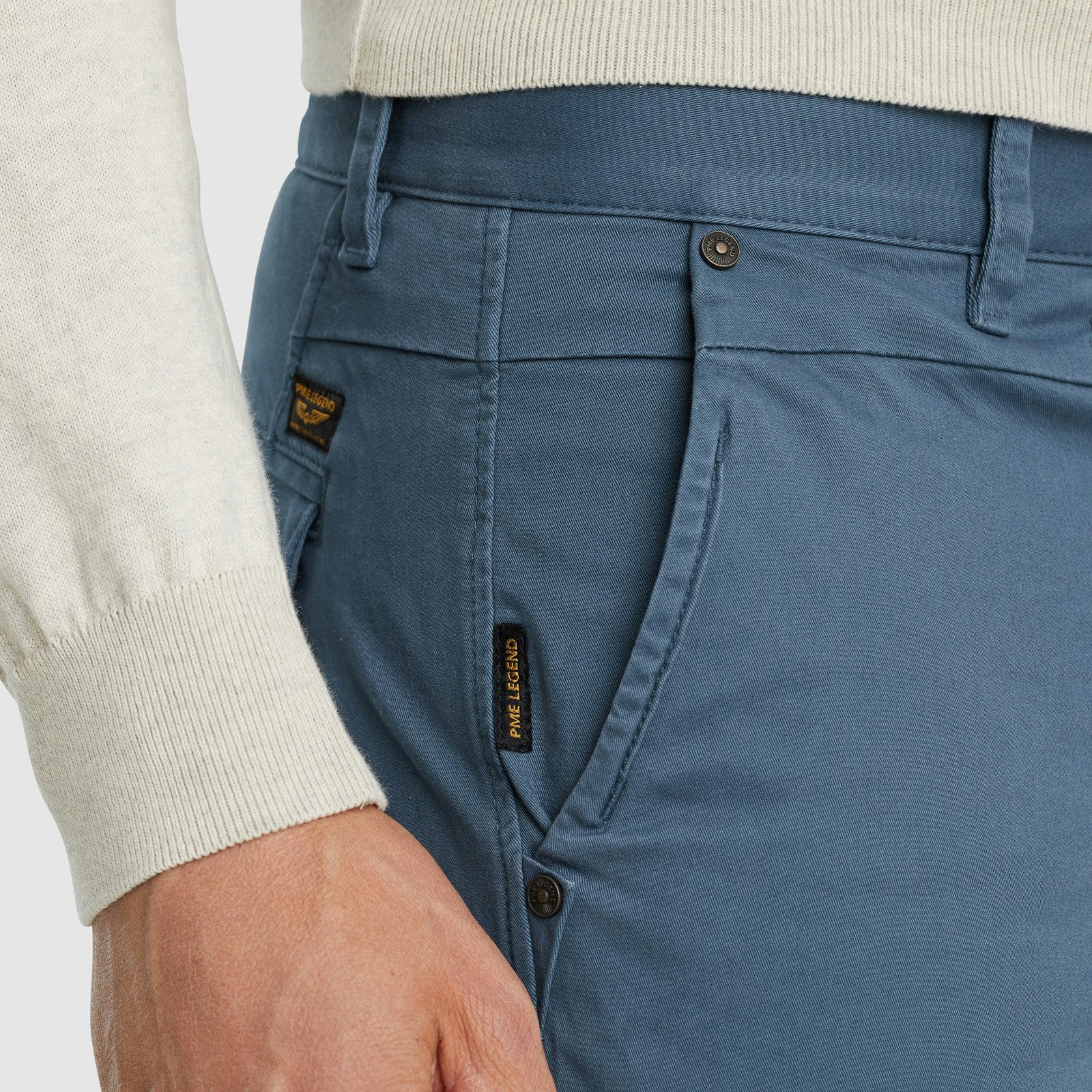 PME LEGEND Chinohose TWIN WASP CHINO LEFT HAND STRETCH TWILL mit Taschen – Bild 5 von 5