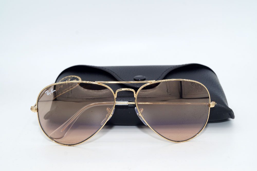 Ray-Ban Sonnenbrille RAY BAN Sonnenbrille Sunglasses RB 3025 001 3E Gr.58 Aviator