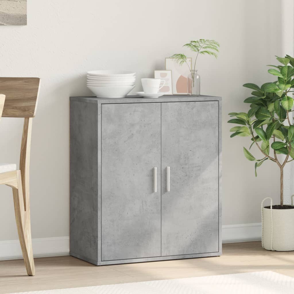 vidaXL Sideboard Sideboard Betongrau 60x31x70 cm günstig online kaufen