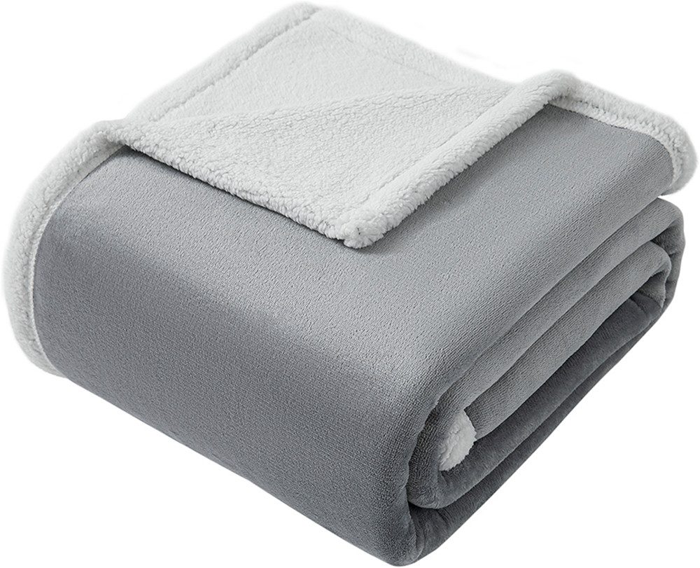 Wohndecke Sennu, OTTO home, 420g/m², flauschige, Wohndecke mit Teddyoptik, Tagesdecke