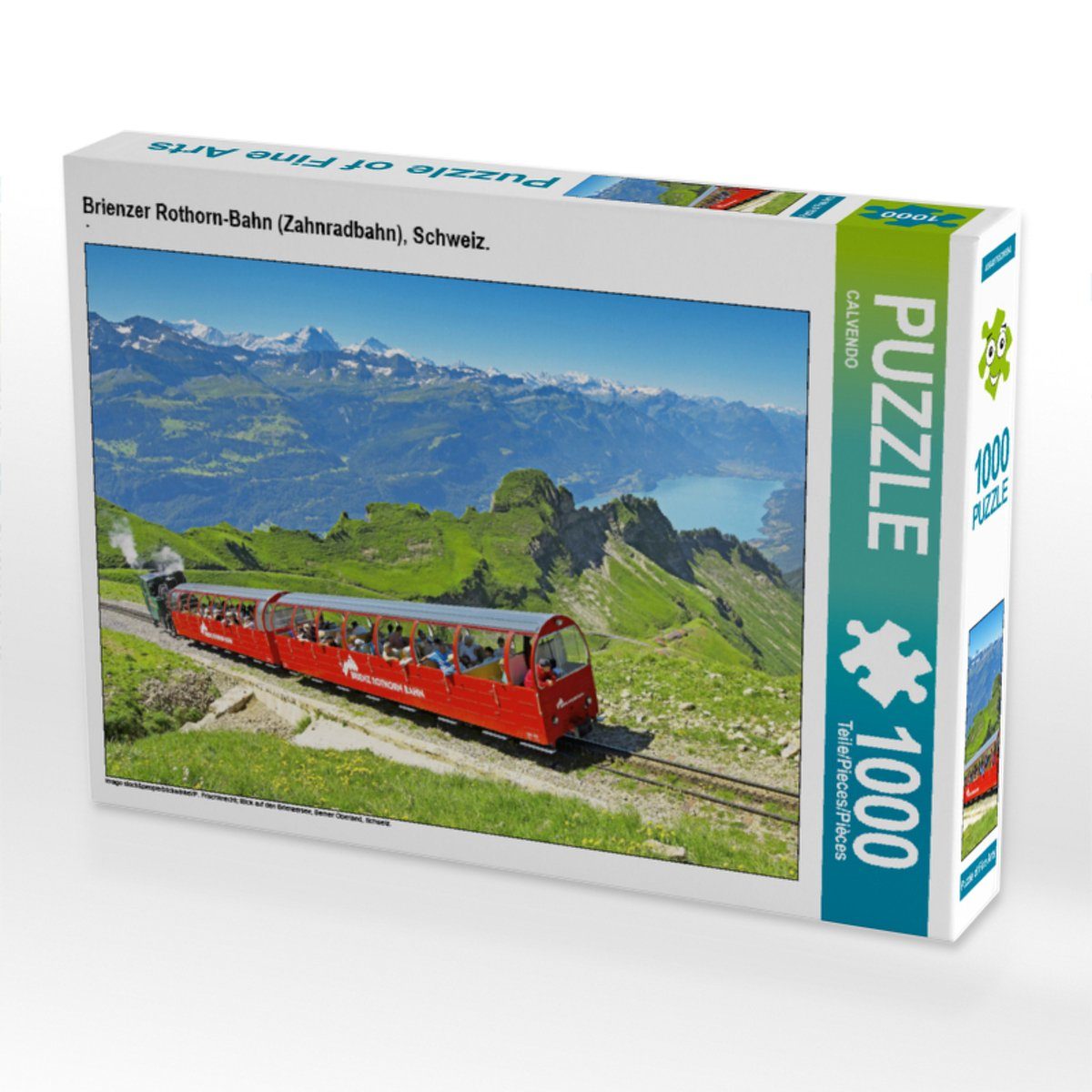 Teile 64 CALVENDO CALVENDO Lege-Größe Bild Schweiz. von Puzzleteile x cm 1000 Verlag, CALVENDO Puzzle Brienzer Rothorn-Bahn Puzzle 1000 48 Foto-Puzzle (Zahnradbahn),