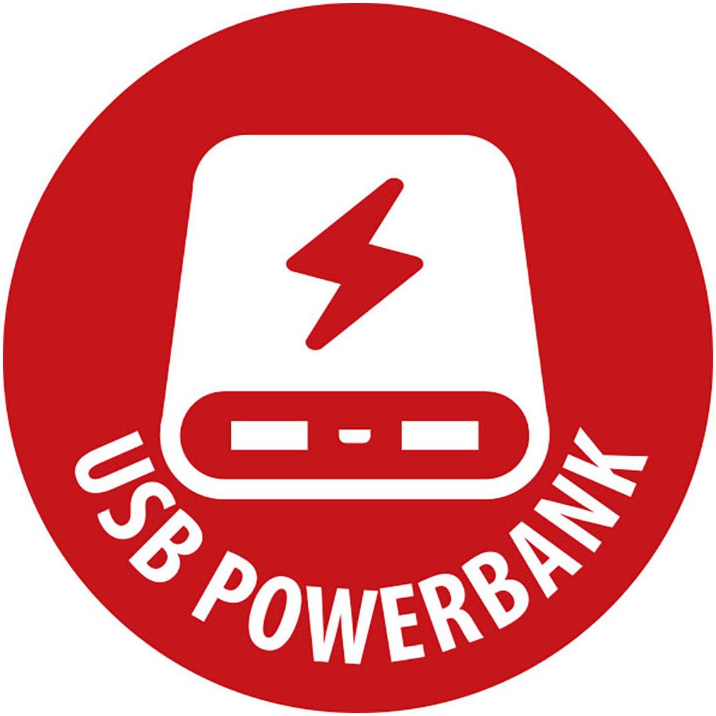 Brennenstuhl LED Laterne Akku Camping LED CAL 1 AC 350lm IP44, Dimmfunktion, USB-Anschluss mit Ladefunktion, LED fest integriert