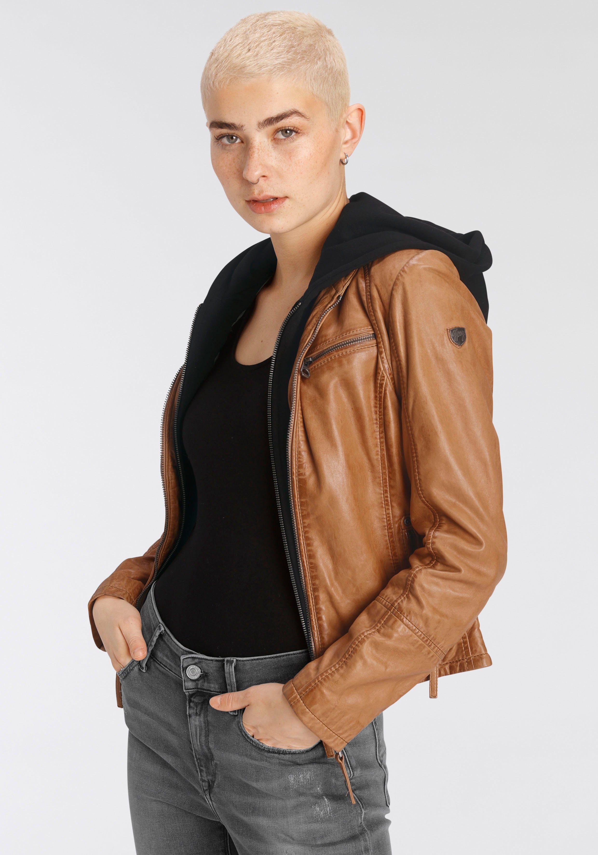 Beige Lederjacken für Damen online kaufen | OTTO