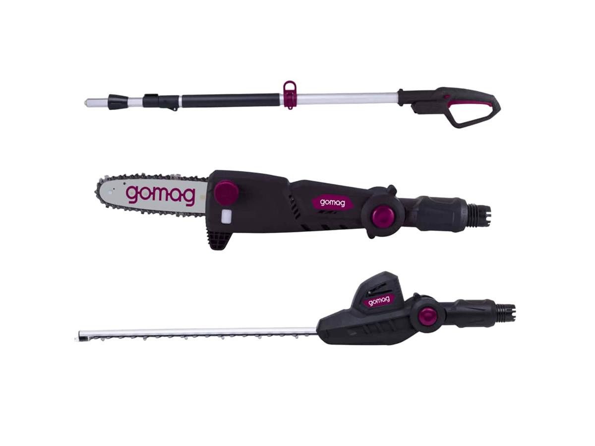 Gomag Garten-Multifunktionsgerät GO-HHS410, 2-in-1, 4-St., inkl. Schultergurt, ohne Akku und Ladegerät