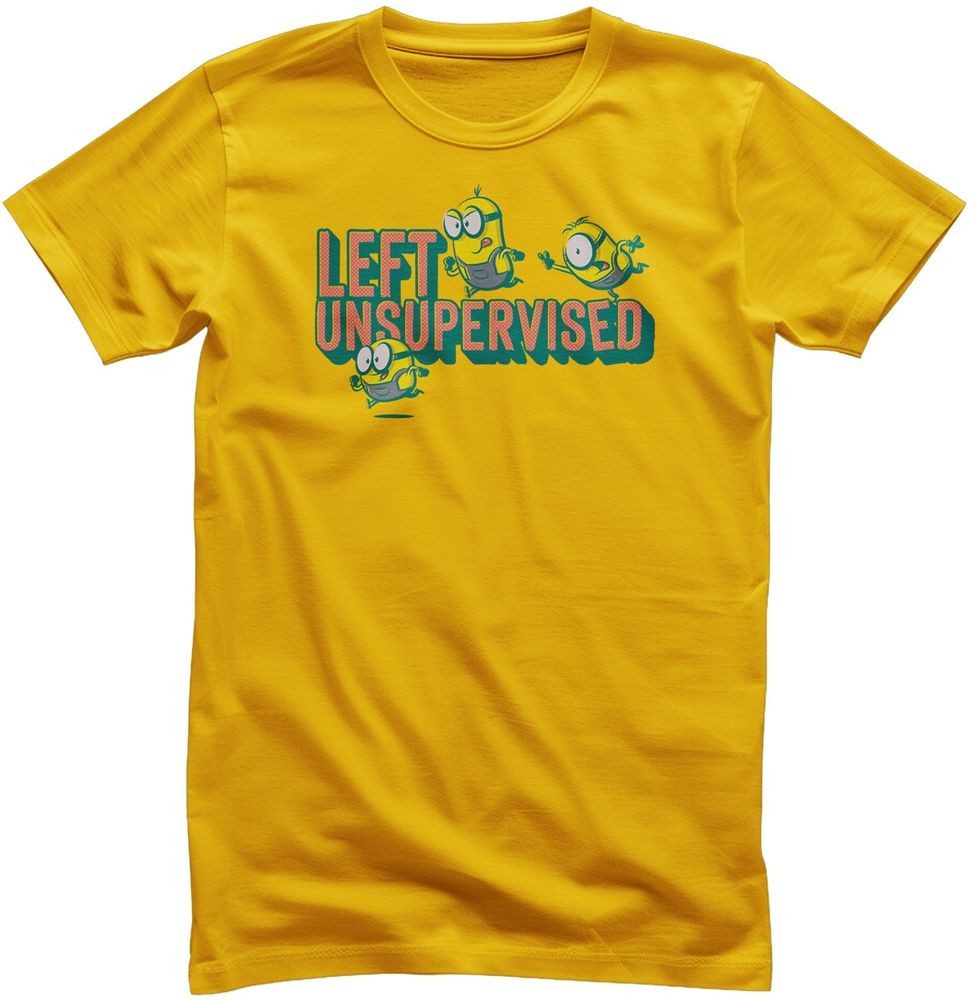 Minions T-Shirt Minions Left Unsupervised T-Shirt
