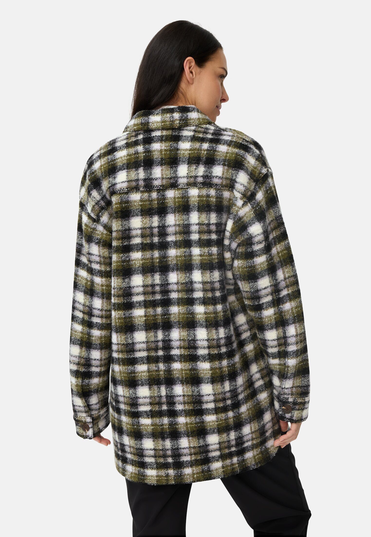 camel active Kurzjacke im Oversized Fit Langarm