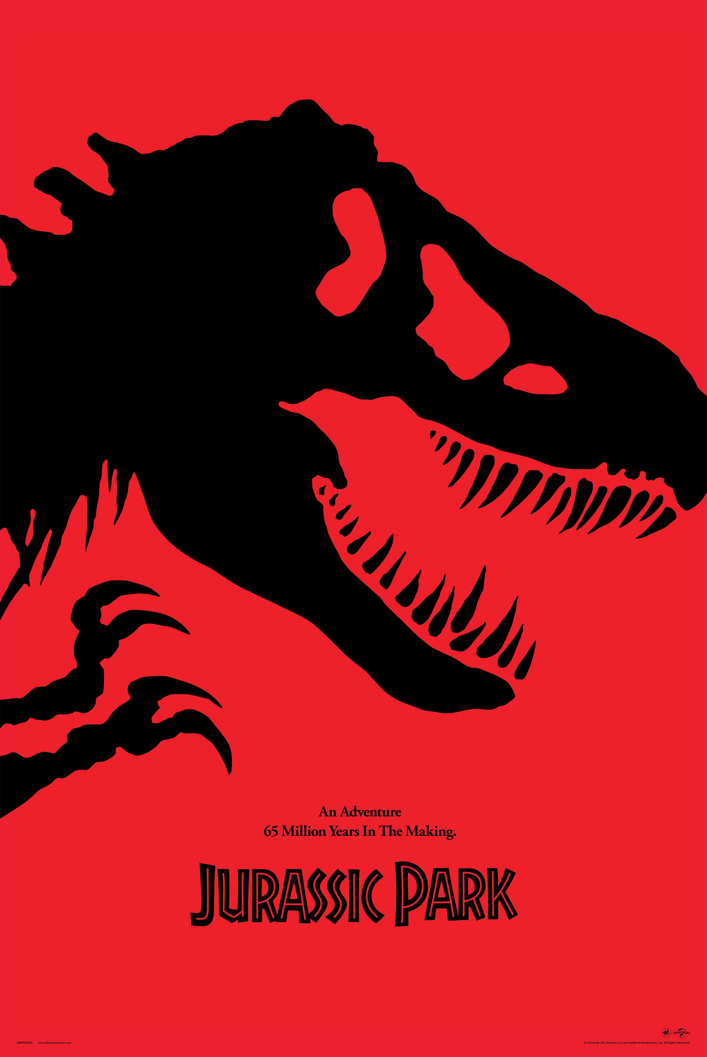Poster Jurassic Parc - Red - Poster 61x91,5 cm