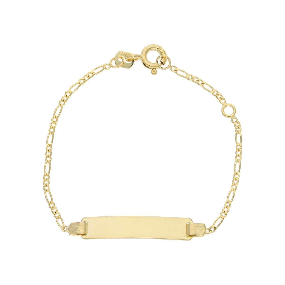JuwelmaLux ID Armband JuwelmaLux Gravur Armband 333 Gold JL48-03-0001 Made in Germany (kein Set, 1-tlg., kein Set)