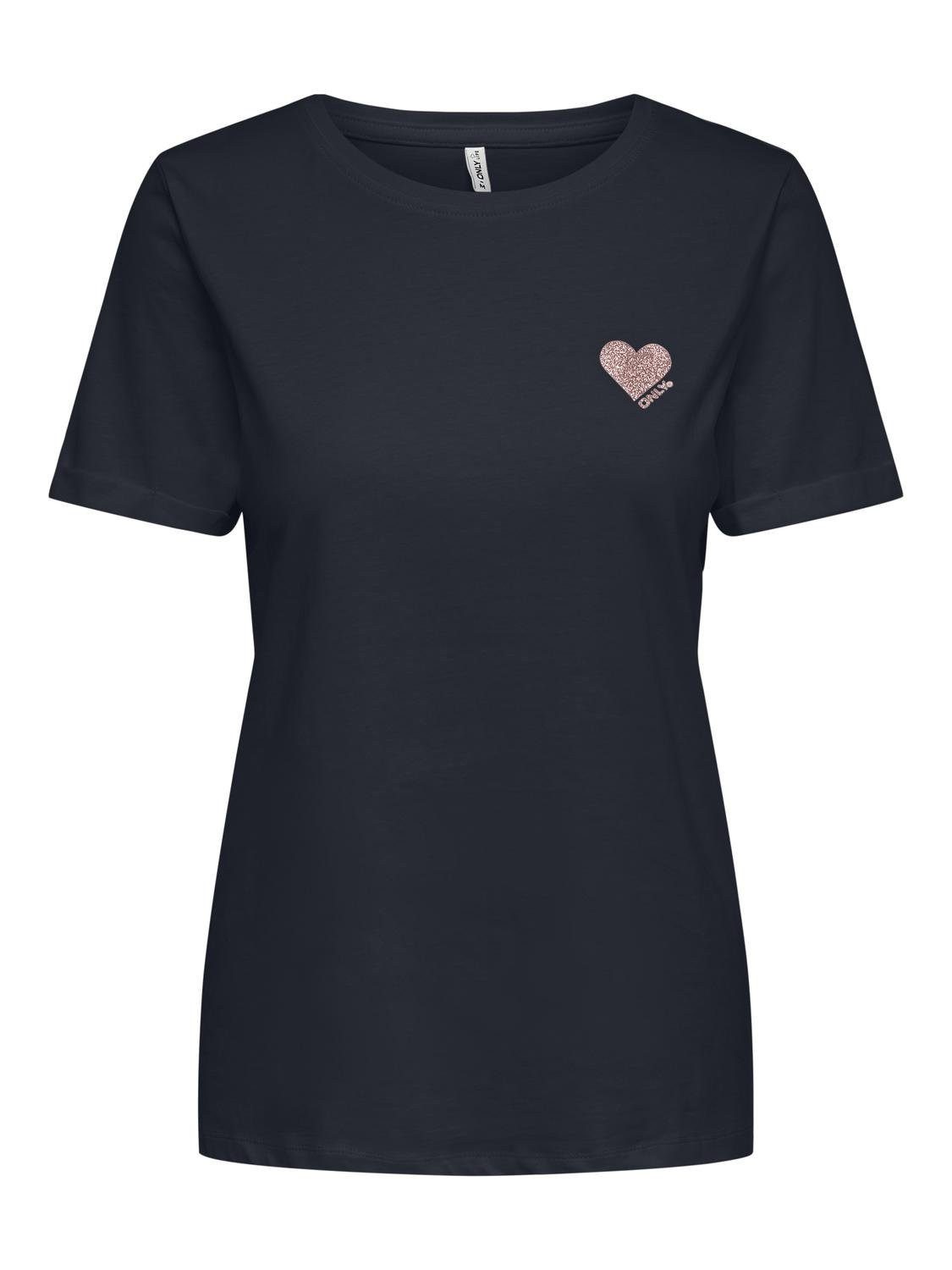 Kurzarmshirt ONLKITA LIFE S/S TOP NOOS