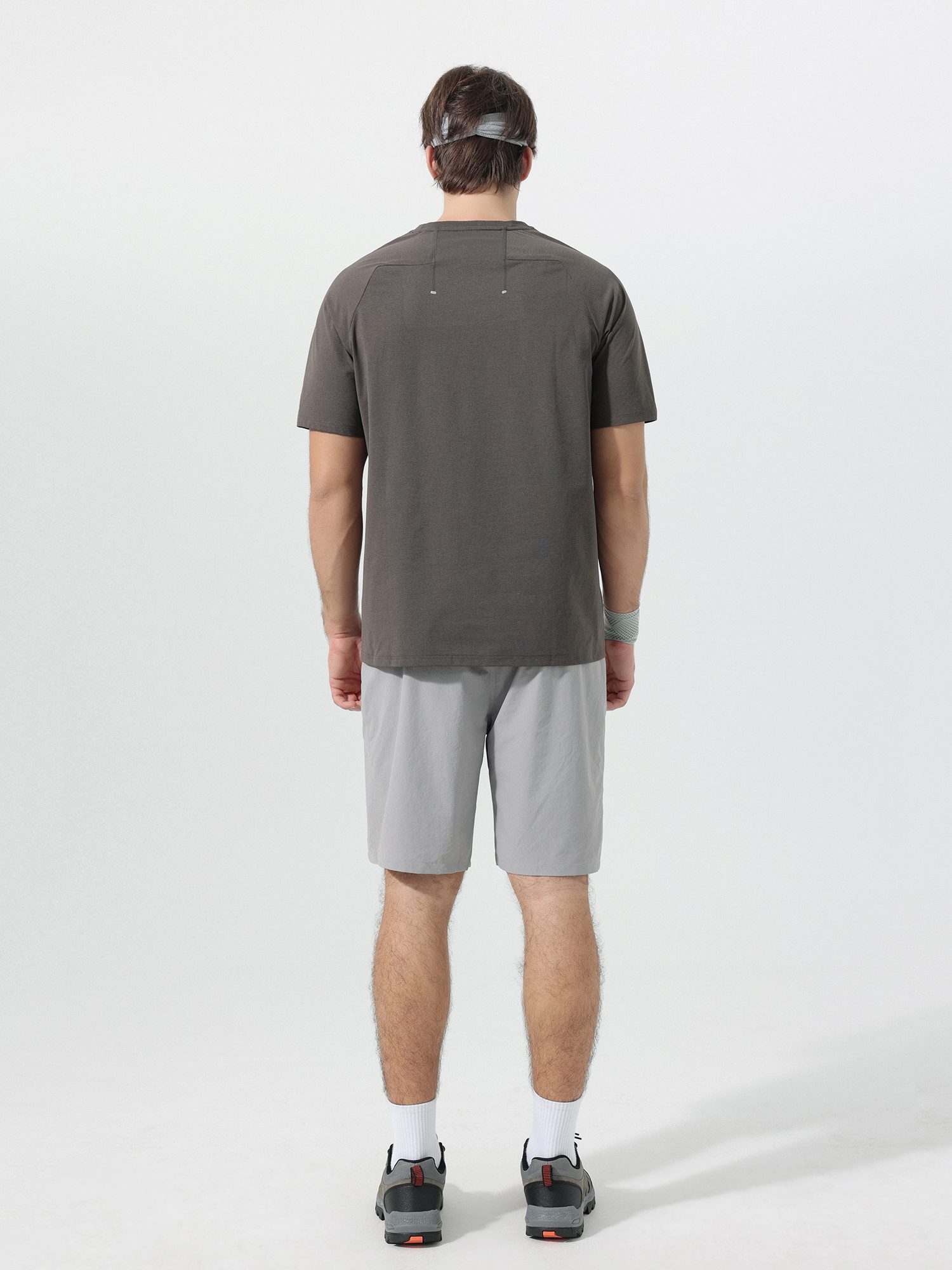 YOUTHUP T-Shirt Herren T-Shirt mit Schnelltrocknung UV-Schutz für Sport Outdoor