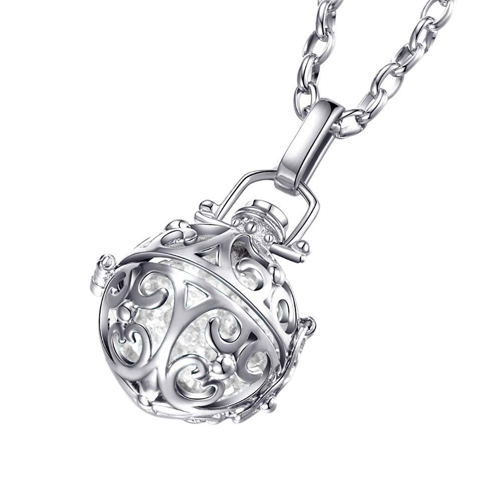 Morella Kette mit Anhänger Engel Halskette mit Ornament Anhänger (2-tlg), S günstig online kaufen