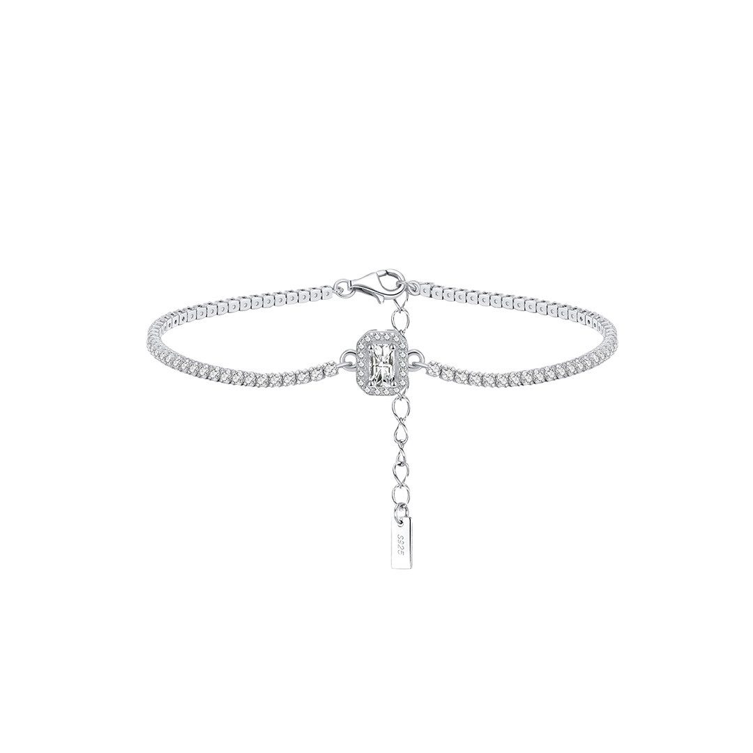 Suzan Gold Silberarmband Gloria – Tennisarmband aus 925 Silber mit funkelnd günstig online kaufen