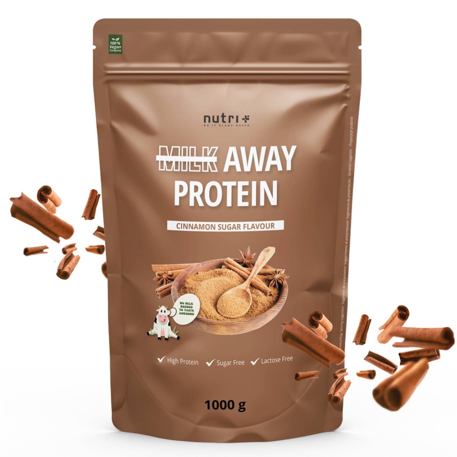 nutri+ Milk Away Protein (5 Sorten) Pulver, 1 er