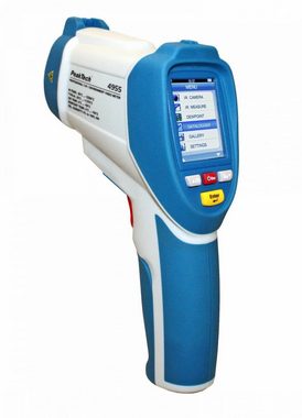 PeakTech Thermodetektor PeakTech 4955: IR-Thermometer -50 bis +2200°C ~ Foto und Video, 1-tlg.