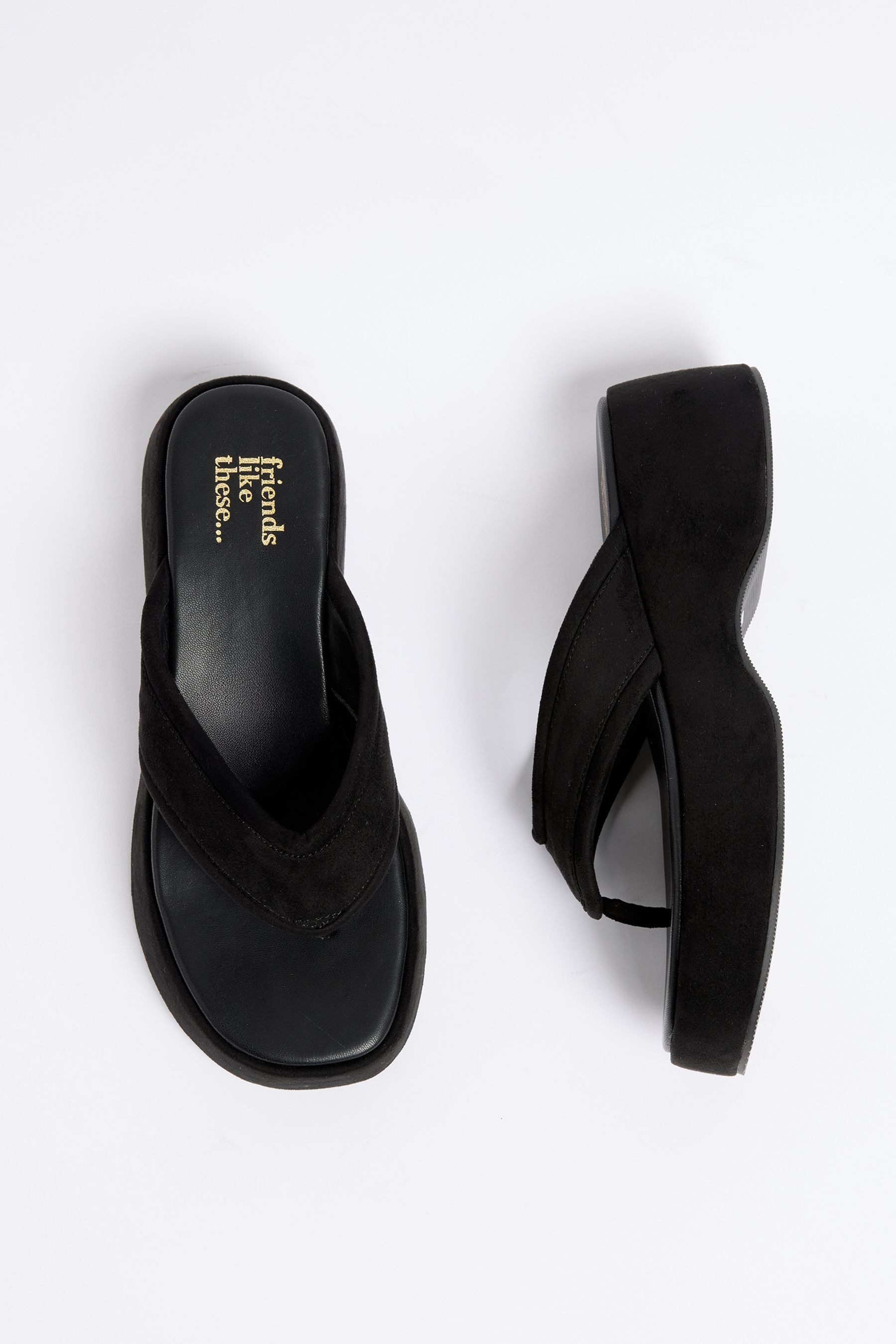 Friends Like These Friends Like These Zehentrenner-Espadrilles Keilsandalette – Bild 3 von 5