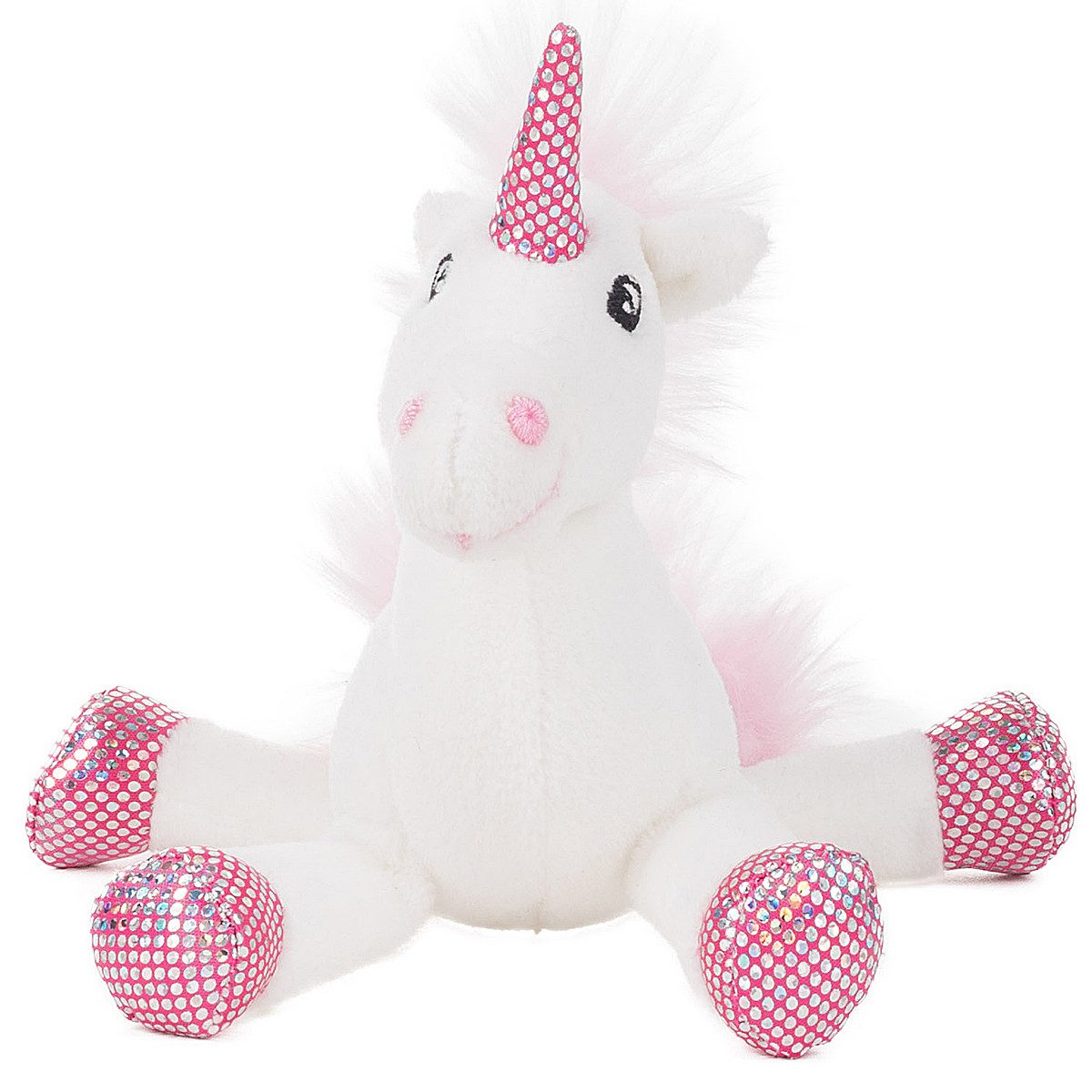 Schaffer Collection Kuscheltier Einhorn "Shiny", besonders weich und kuschelig, mit funkelnden Glitzer-Details