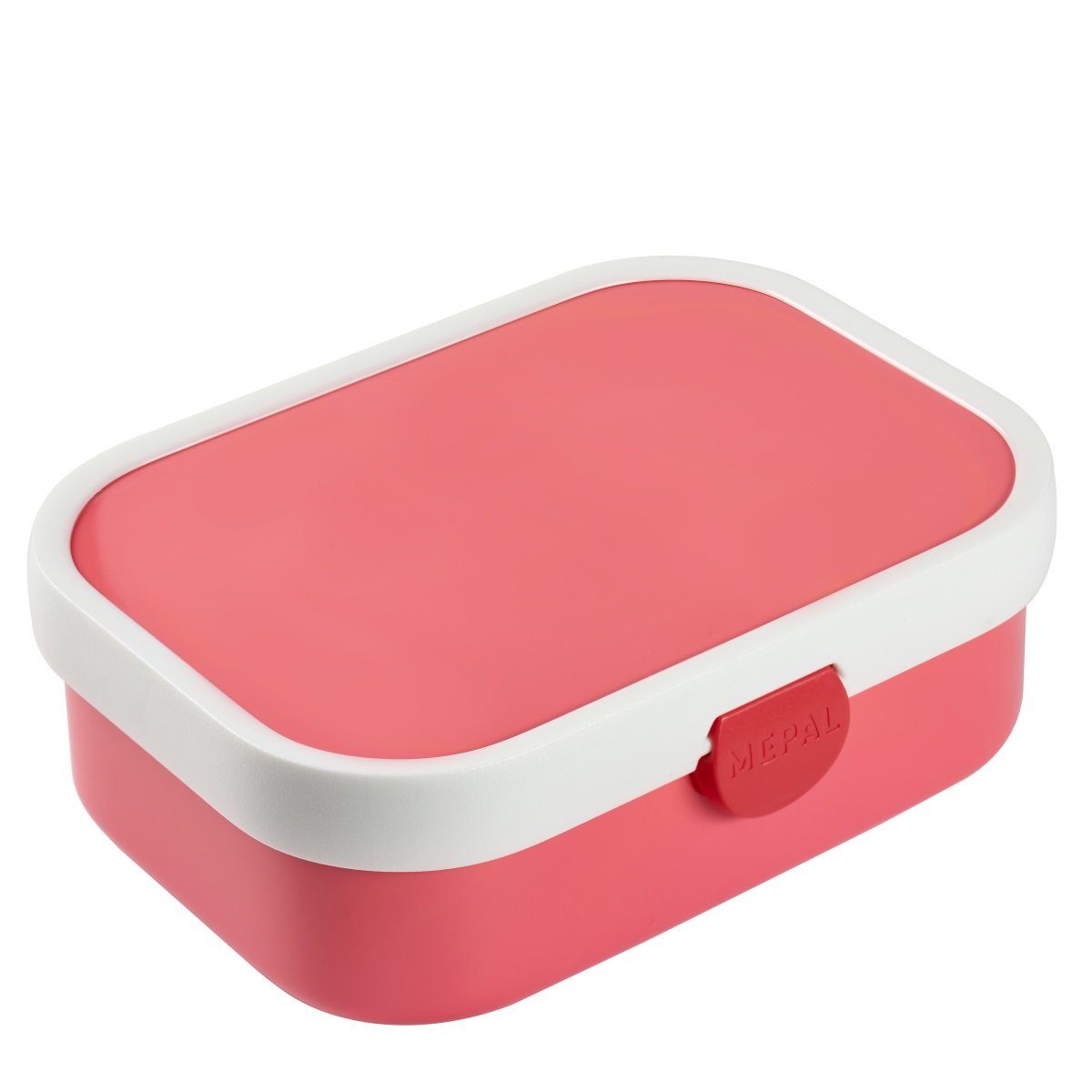 Gabel, inkl. durch Set), Einsatz - und (3-er Lunchbox Mepal Bento Brotdose Campus variabel rosa Bentoeinsatz Mepal