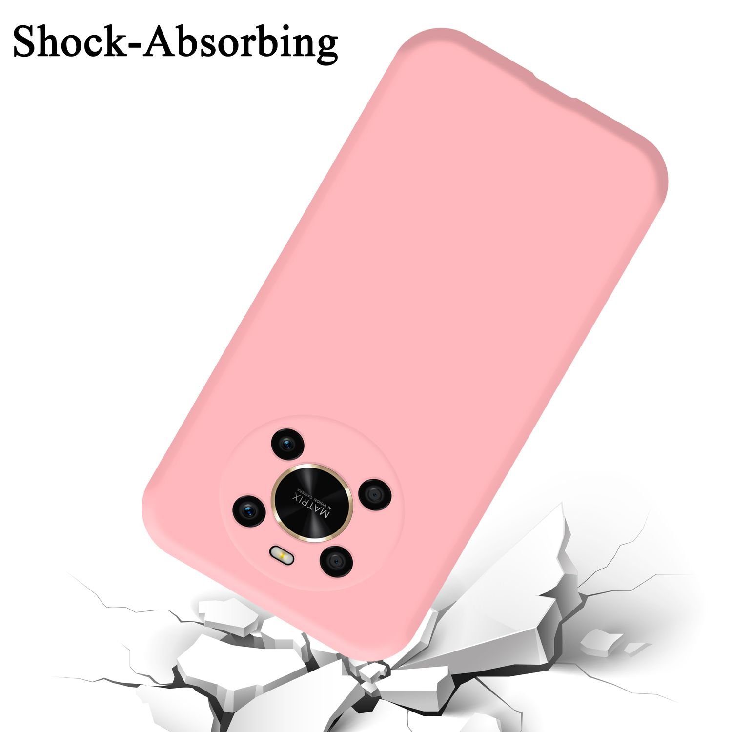 Cadorabo Handyhülle für Hülle Honor MAGIC 4 LITE, Flexible Hülle TPU Silikon Schutzhülle Back Cover Case