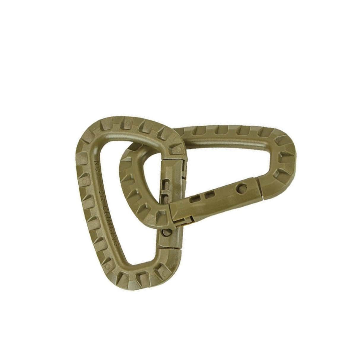 Mil-Tec Karabiner 2er Pack Militär Karabiner ABS