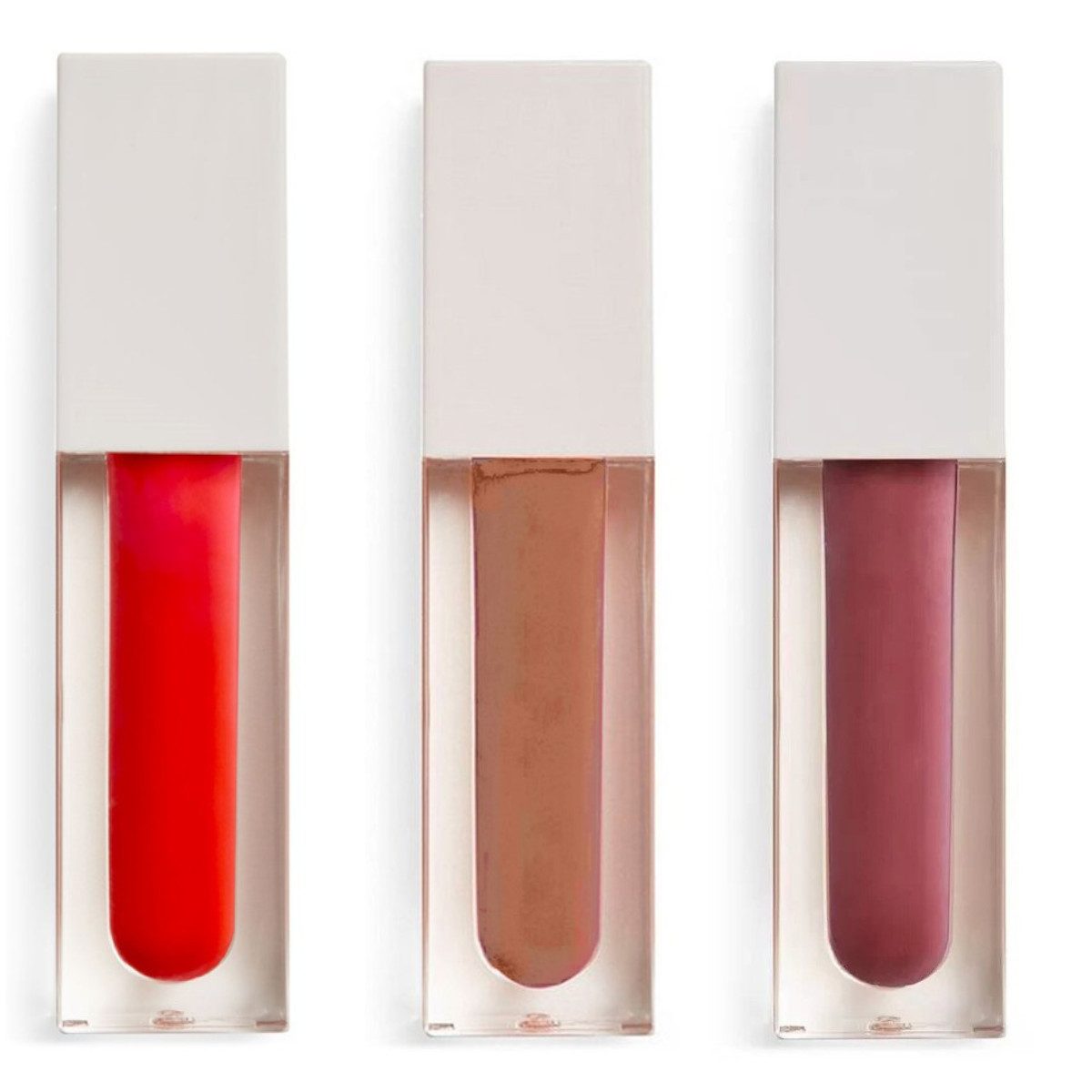 MAKE UP REVOLUTION Lipgloss Set mit 3 Pro Supreme Lipglossen - Ignition / Revoked / Beholden, 1-tlg.