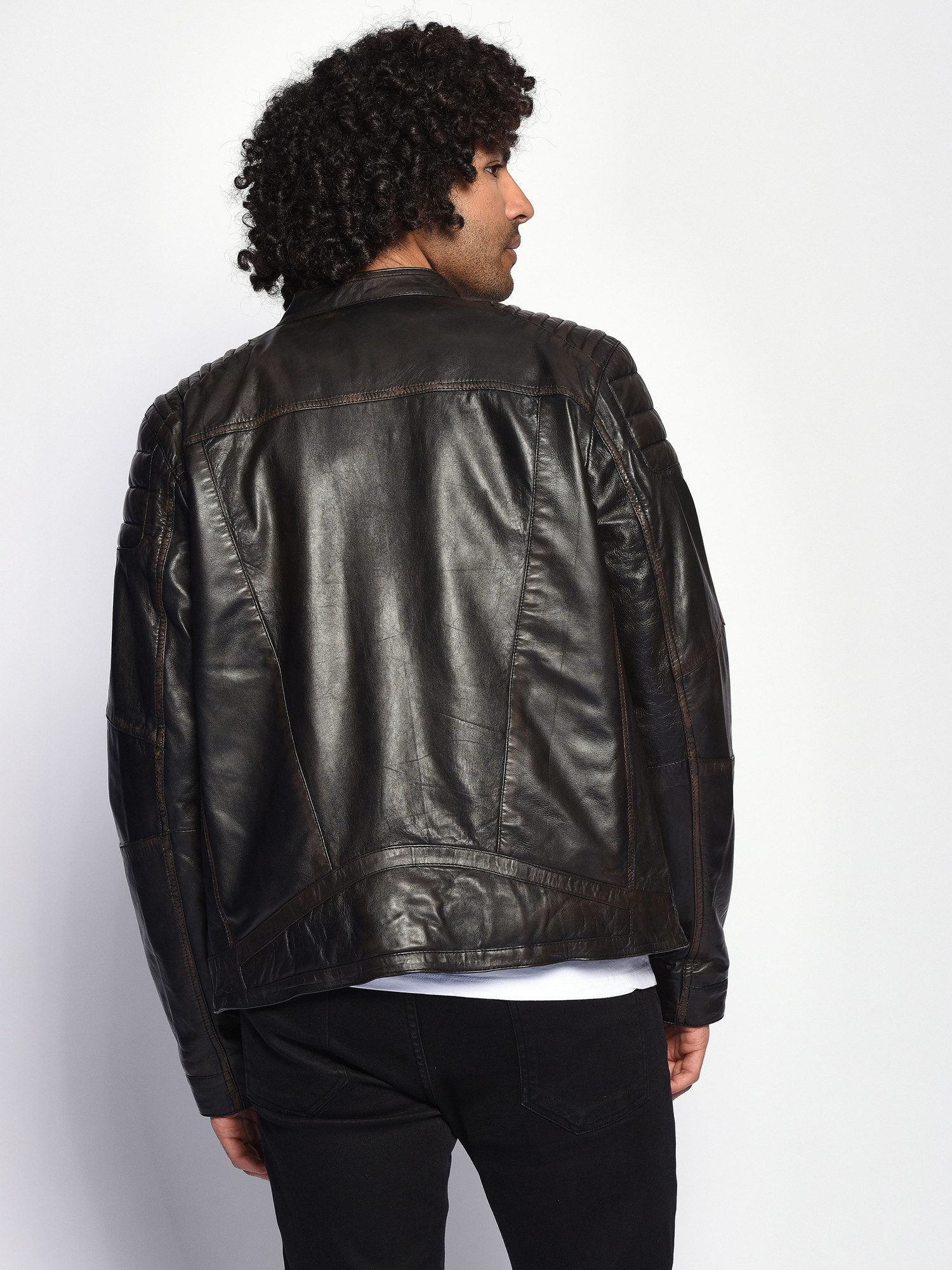 MUSTANG Lederjacke Whyte