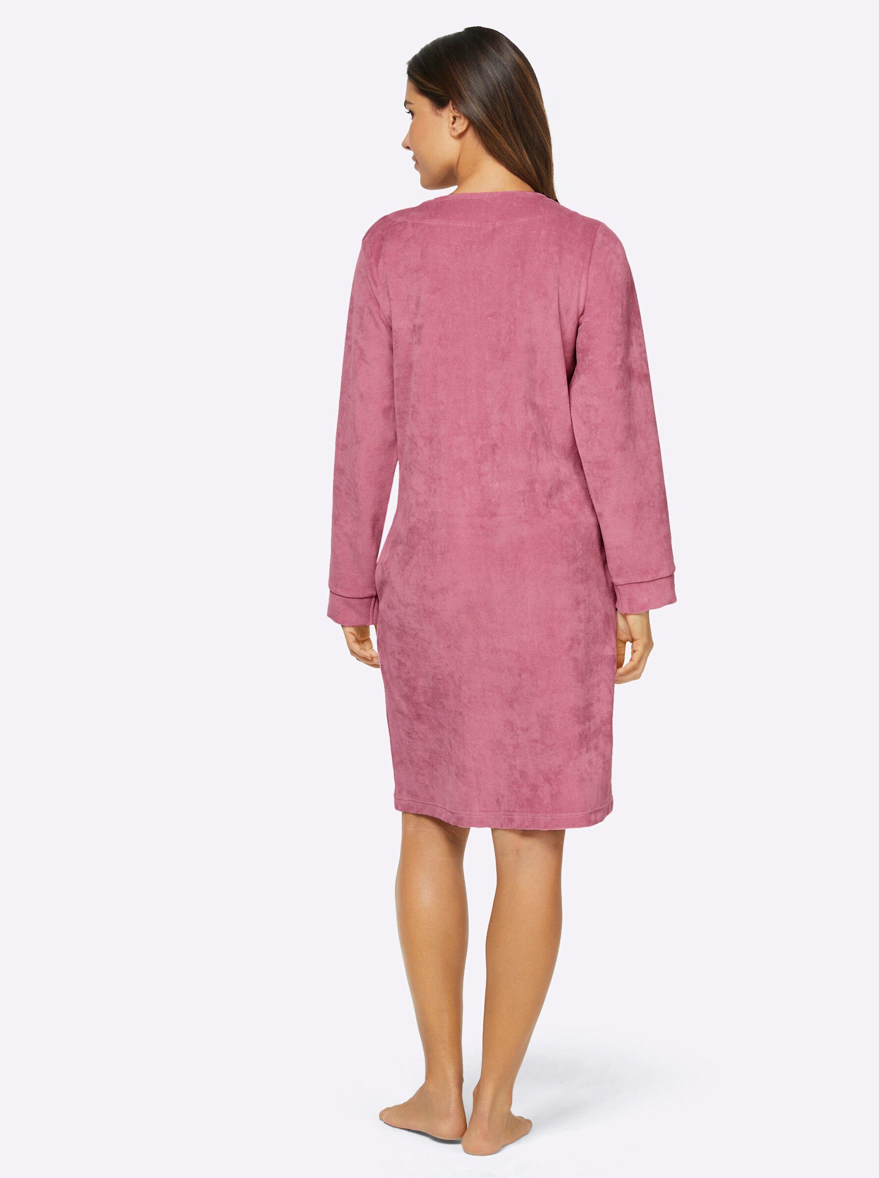 Plantier Morgenmantel Morgenmantel ., Baumwolle, Reißverschluss, Nicki günstig online kaufen