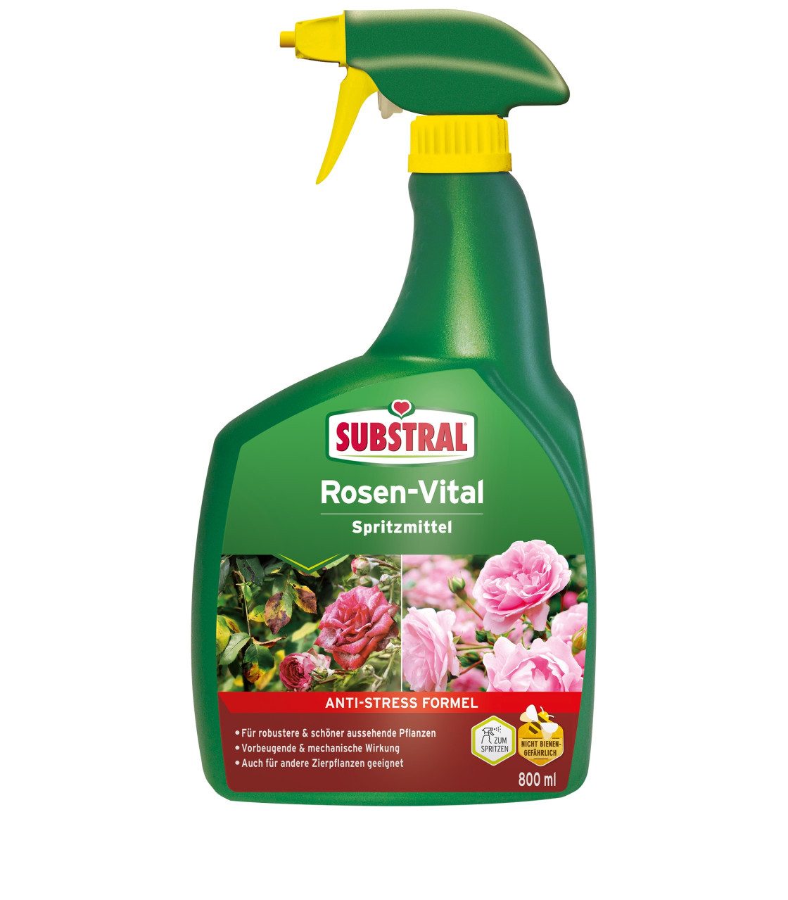 Substral Pflanzen-Pilzfrei Substral Rosen-Vital Konzentrat 800 ml, 0.8 l