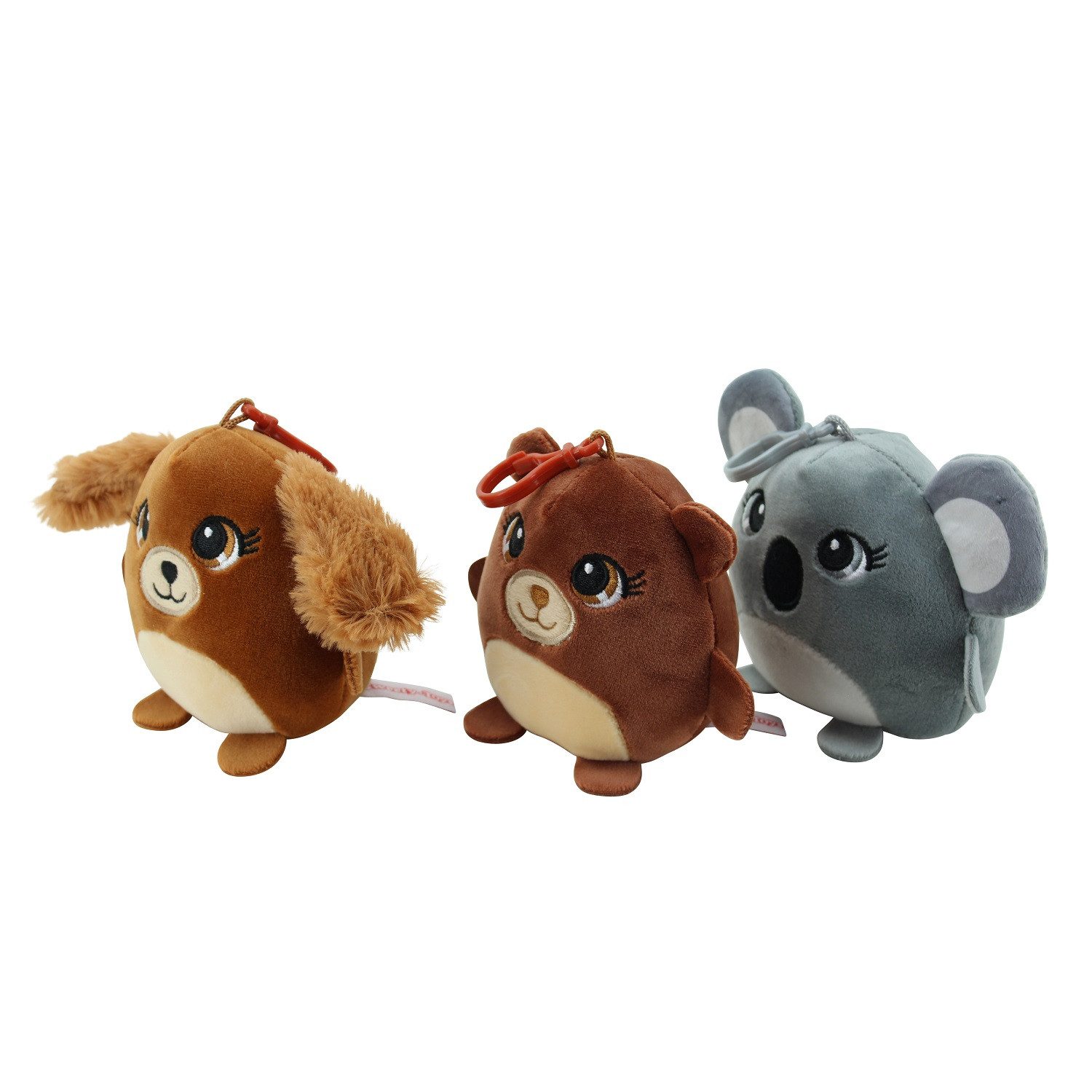 Sweety-Toys Kuscheltier Sweety Toys 14736 Kawaii 3er Set Kuscheltier: Koala, Hund und Bär 10cm (3-St)