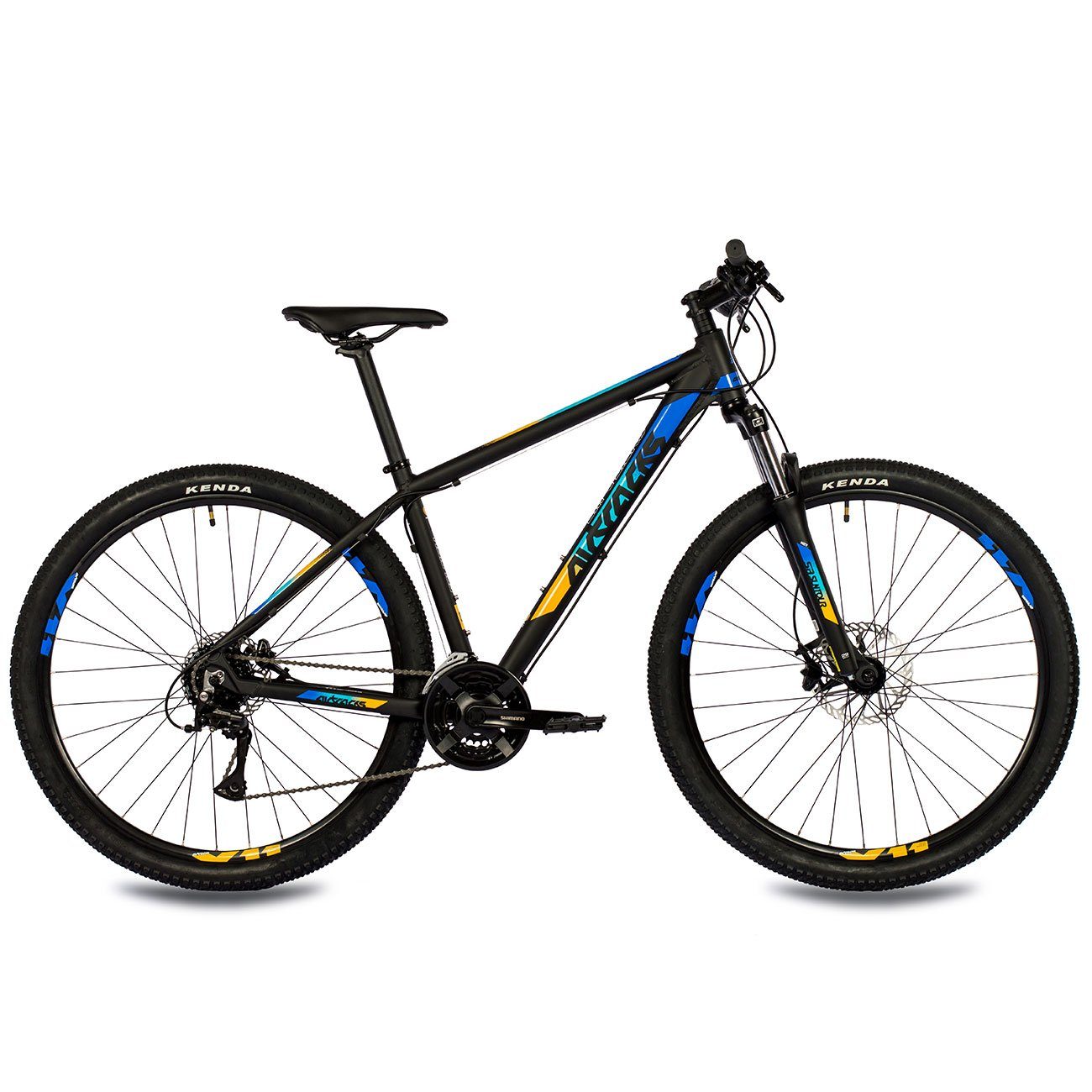 Airtracks Mountainbike Herren MTB 29 Zoll Mountainbike Hardtail Fahrrad MB.2935, 24 Gang, Kettenschaltung, Shimano Acera RD-M3020 - Rahmenhöhen 46 - 51 cm - Mod. 2025
