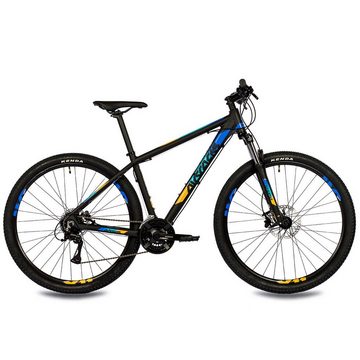 Airtracks Mountainbike Herren MTB 29 Zoll Mountainbike Hardtail Fahrrad MB.2935, 24 Gang, Kettenschaltung, Shimano Acera RD-M3020 - Rahmenhöhen 46 - 51 cm - Mod. 2024