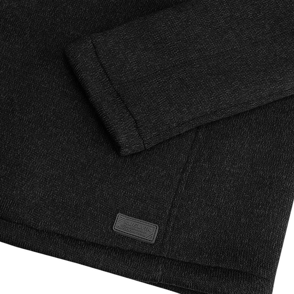 Kjelvik Strickfleecejacke Layla Fleece Jacke mit Kapuze Kuschelig Warm, leicht und atmungsaktiv