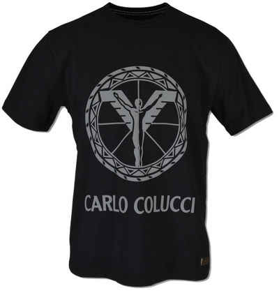 CARLO COLUCCI T-Shirt 3D-Logo-Druck (1-tlg)