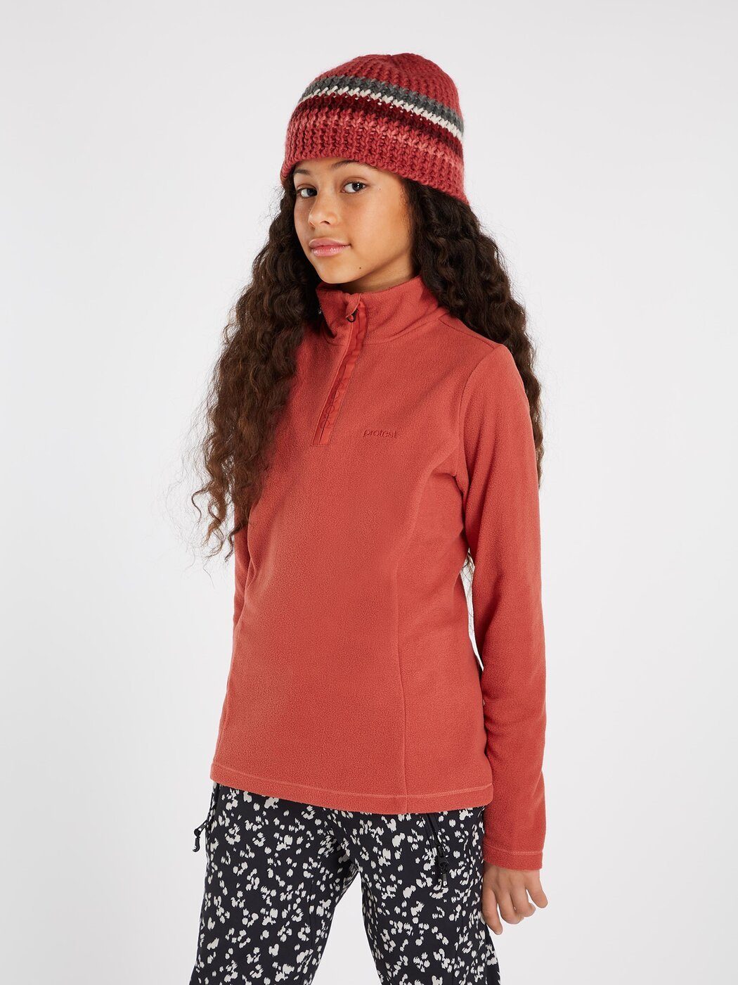Protest Rollkragenpullover MUTEY JR 1/4 zip top