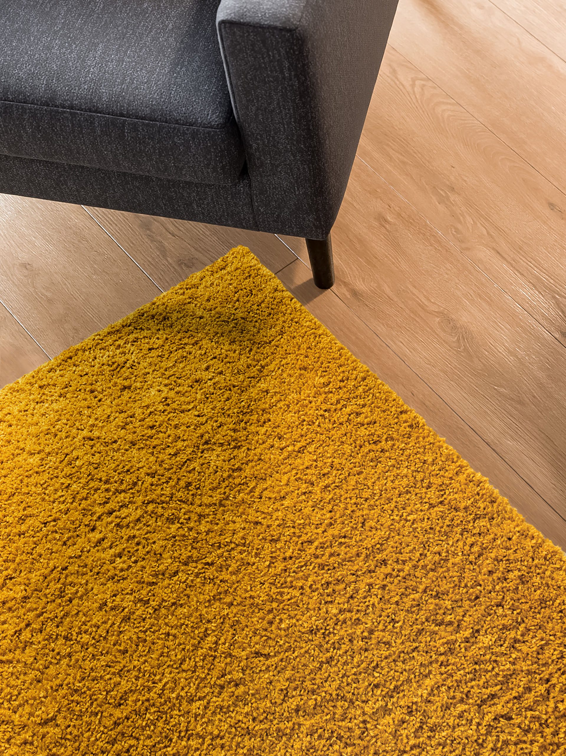 Interiyou Hochflor-Teppich Sofia, Quadratisch, Höhe: 31 mm, Teppich Wohnzimmer, Schlafzimmer, Kunstfell, Fellteppich, Rutschfest