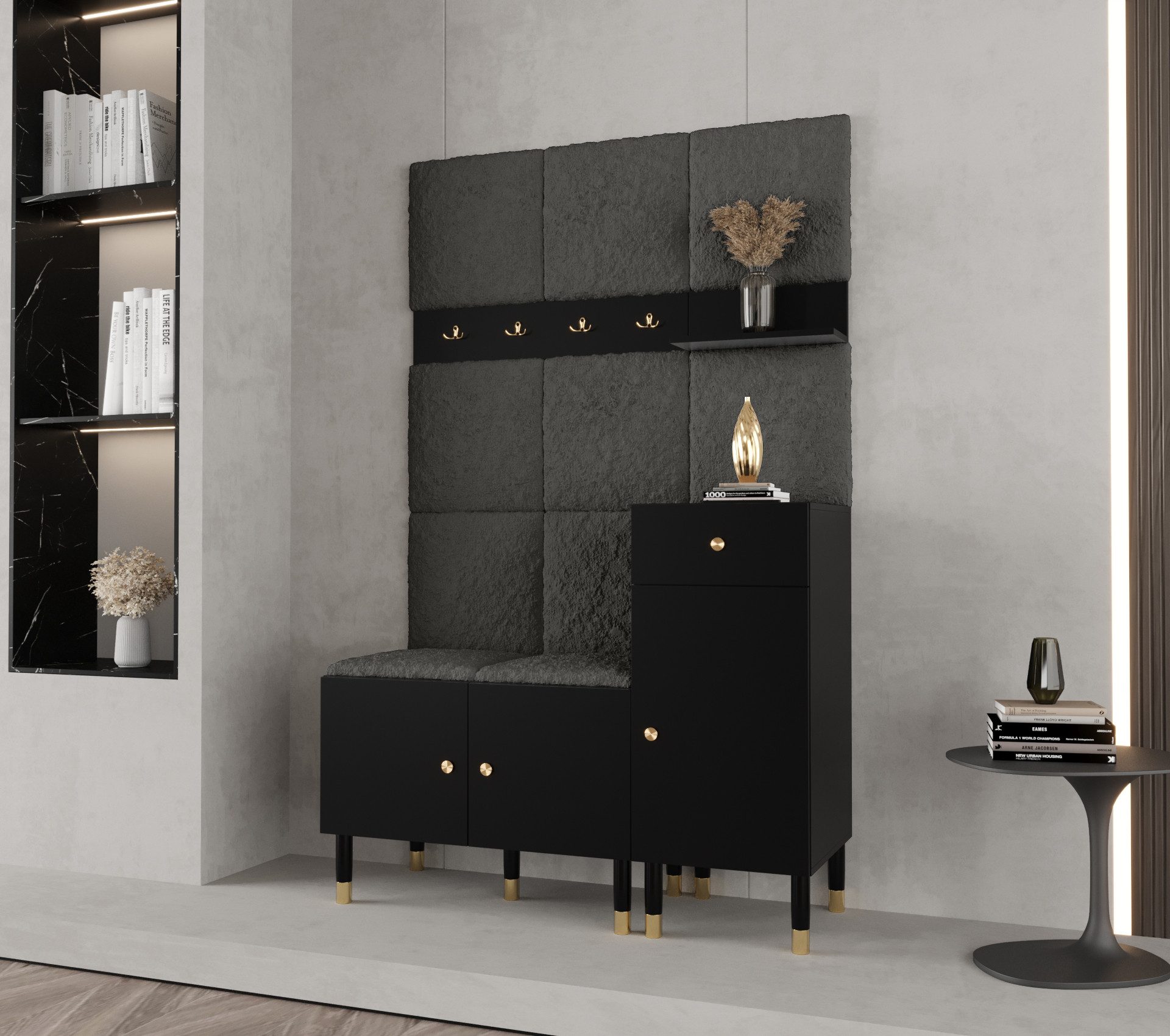 ABIKS MÖBEL Kompaktgarderobe PALERMO Set 5 günstig online kaufen