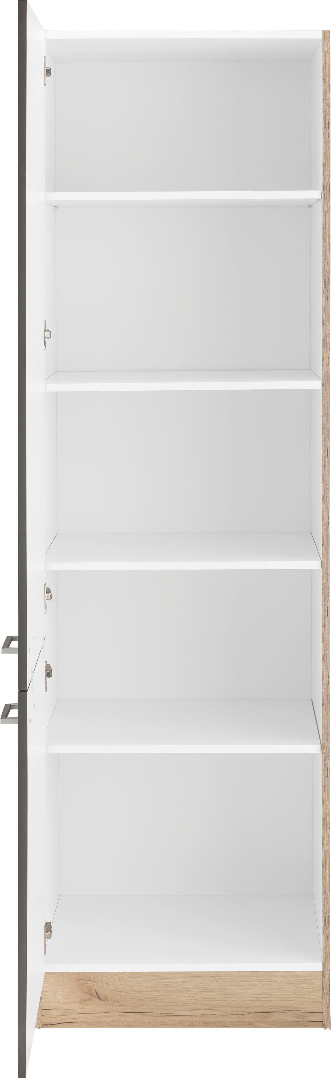 OPTIFIT Hochschrank Iver Breite 60 cm, mit 4 Einlegeböden, für viel Stauraum