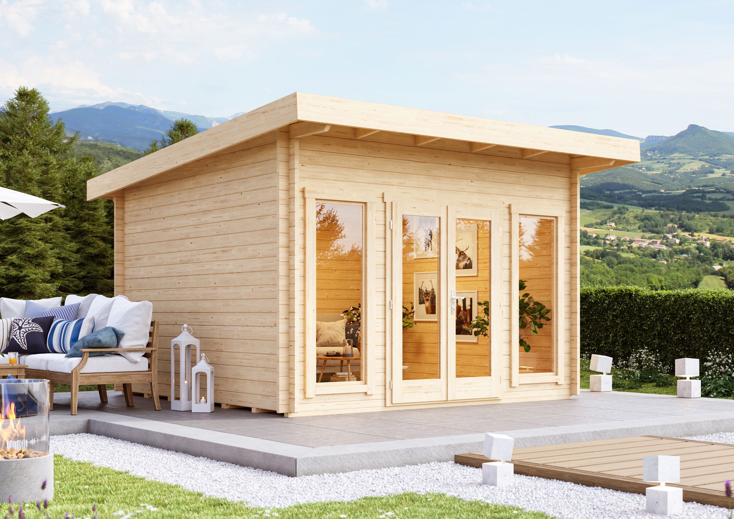 Gartenhaus John 44