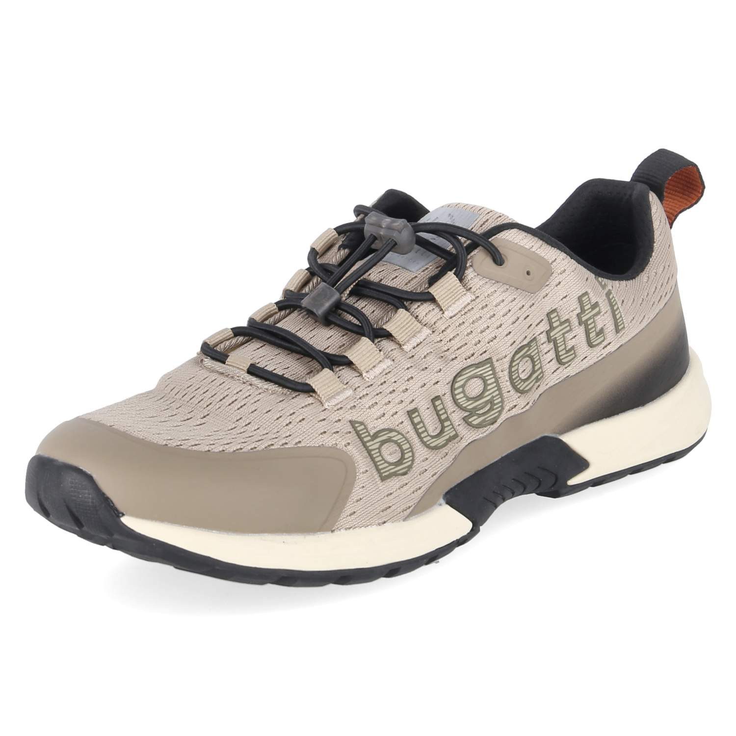 bugatti Bugatti 341AWU015900-5200 Herren Textil & Synthetik beige Schnürschuh