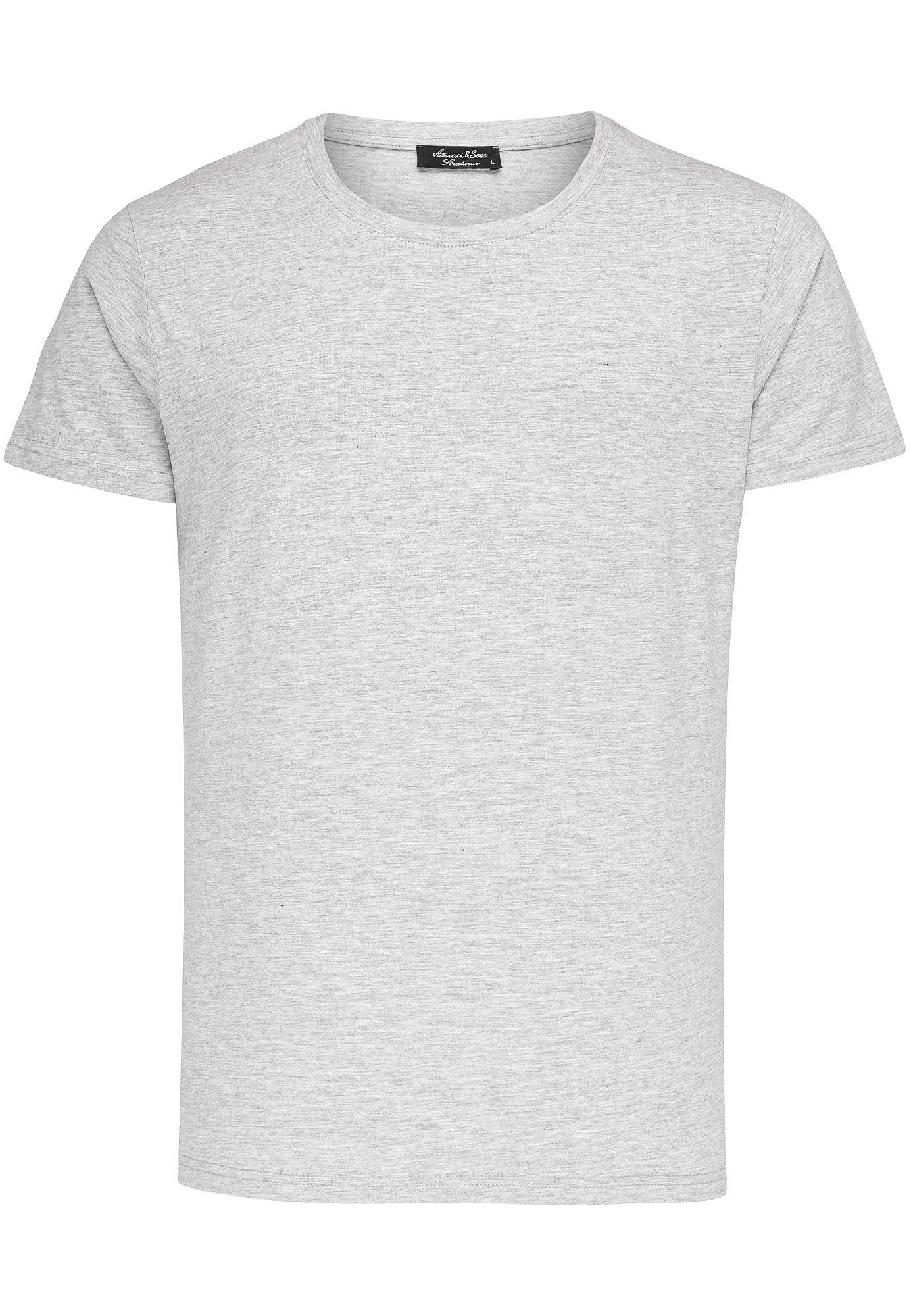 Amaci&Sons T-Shirt LANCASTER Basic T-Shirt mit günstig online kaufen