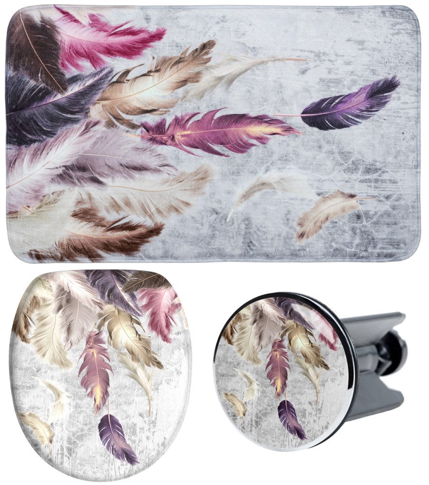 Sanilo Badaccessoire-Set 3-teilig Federn, WC-Sitz mit günstig online kaufen