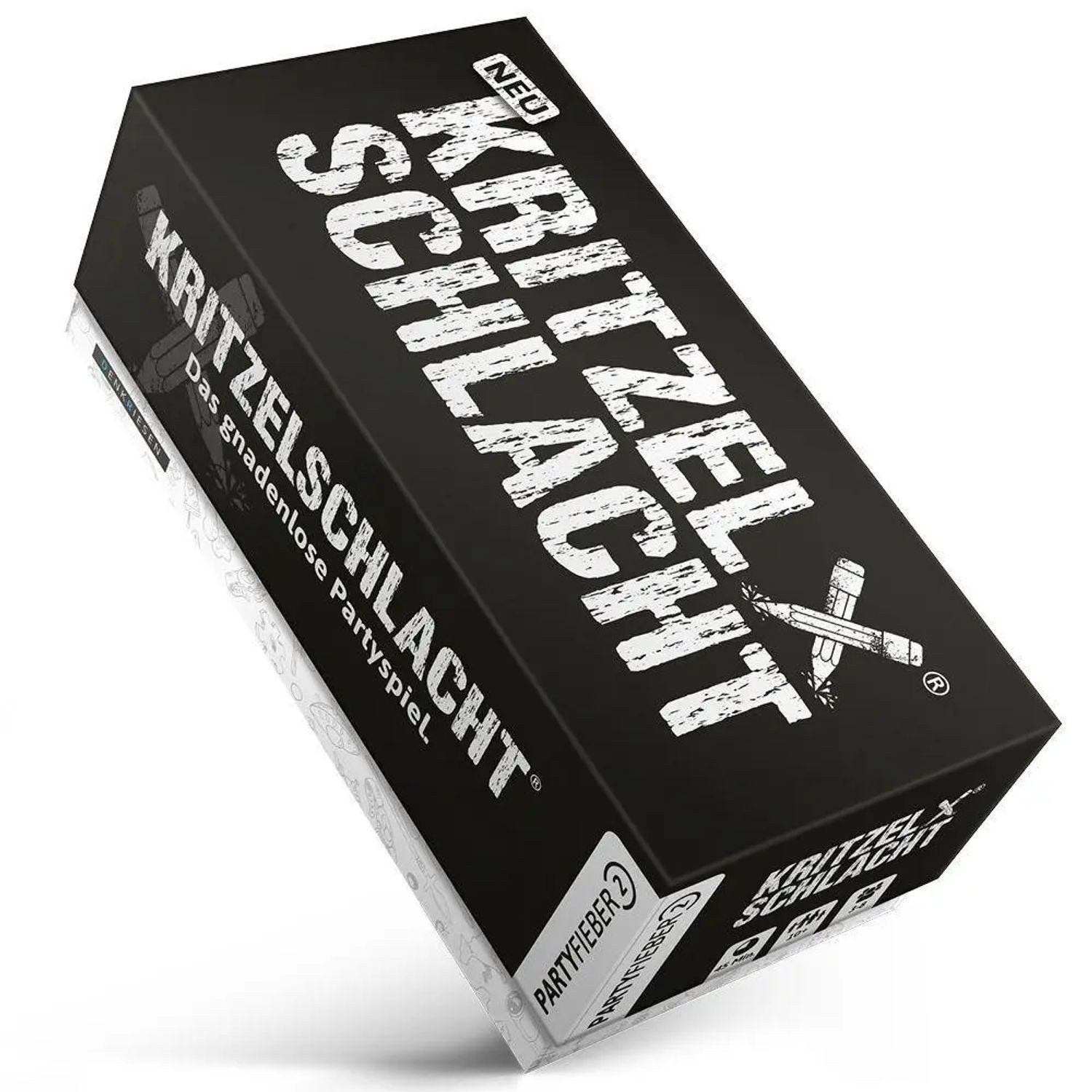 Denkriesen Spiel PARTYFIEBER - KRITZELSCHLACHT® "Das gnadenlose Partyspiel"