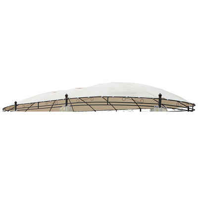 Linder Exclusiv GmbH Pavillon-Ersatzdach Ersatzdach für LEX Pavillon oval Polyester 5,3 x 3,5 m wasserabweisend, mit Befestigungsschlaufen