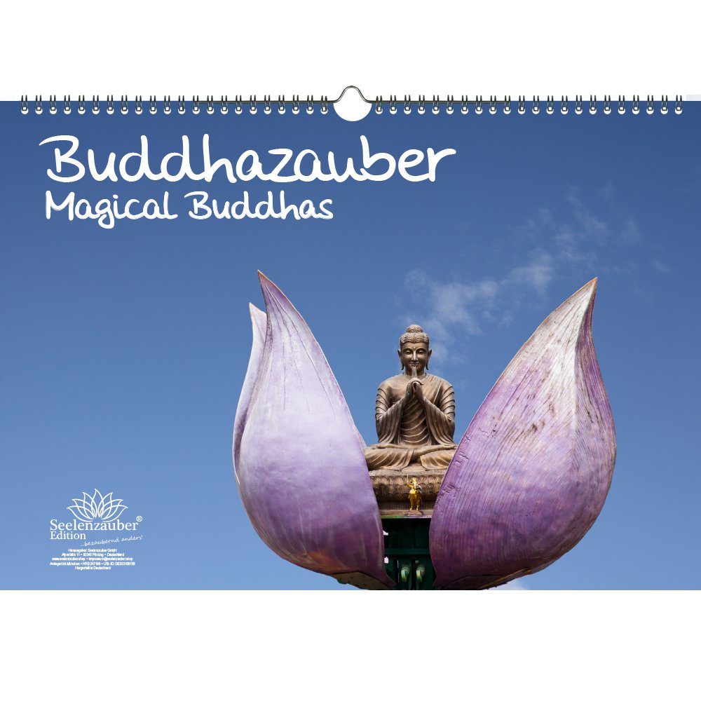 Seelenzauber ewige Kalender Buddhazauber DIN A3 Kalender - Immerwährender Kalender Buddha - Seele