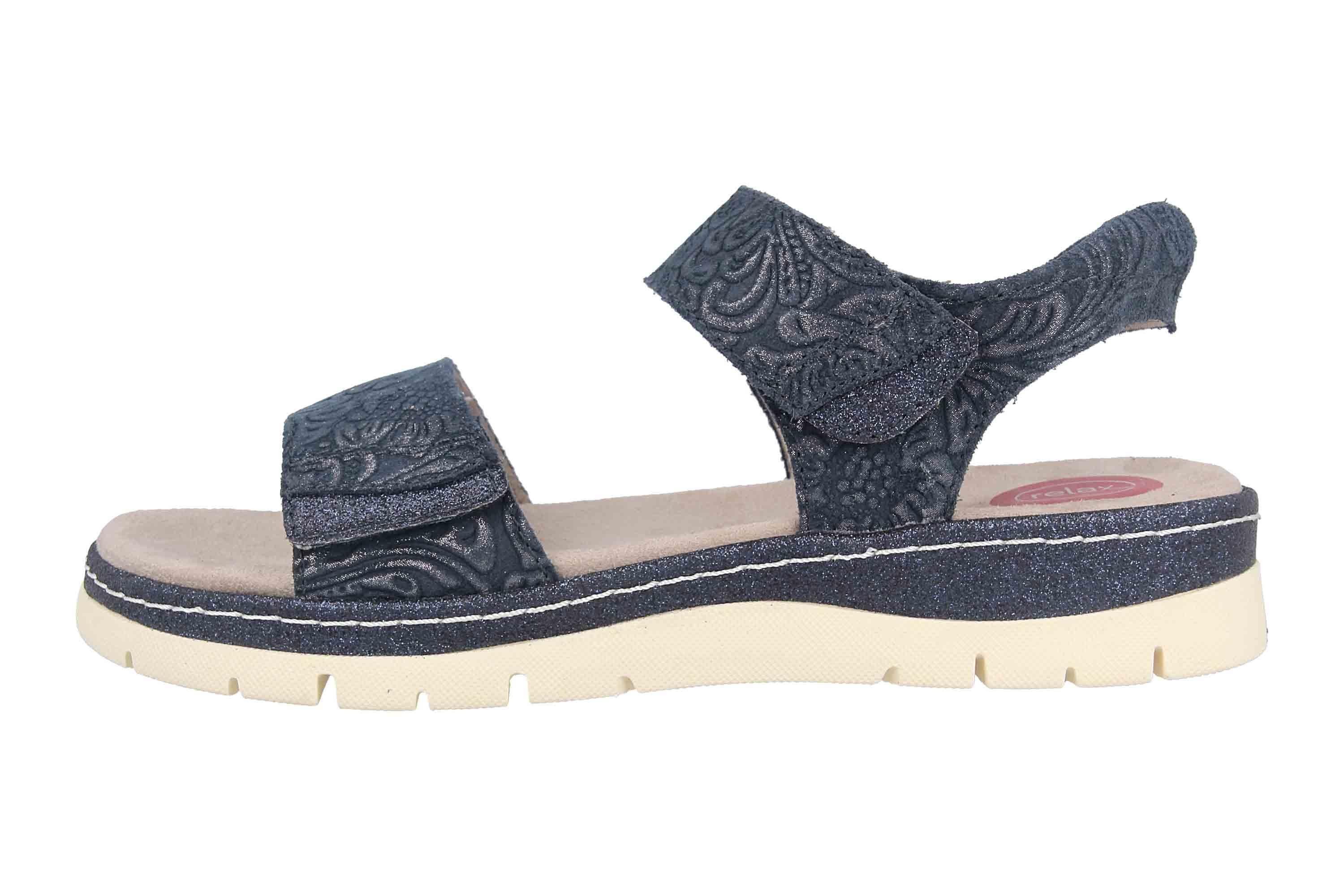 Schuhe Sandaletten Jana Comfort Leather Sandaletten in Übergrößen Sandalette