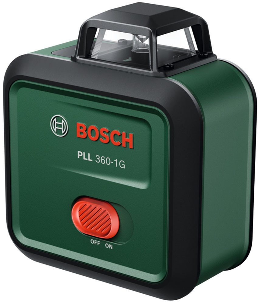 Bosch Home & Garden Linienlaser PLL 360-1G UNI, mit eingebautem Akku